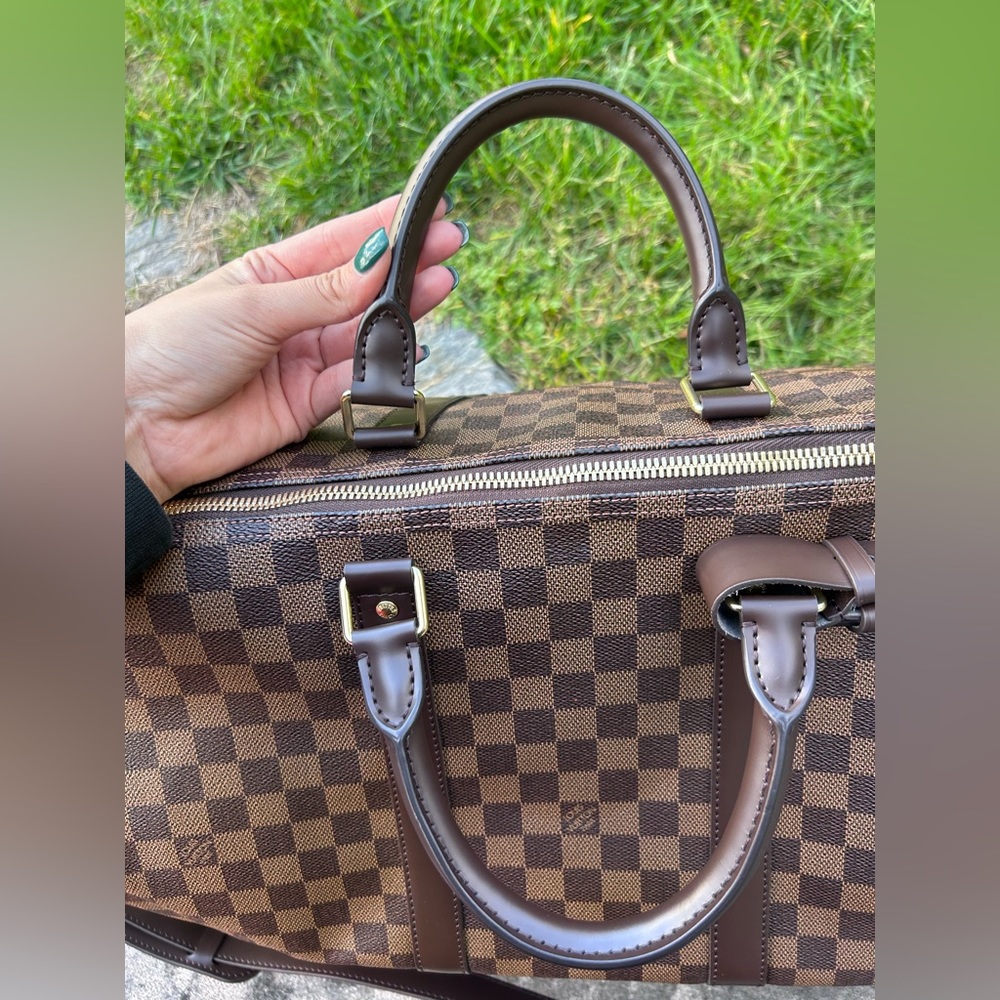 Keepall Bandoulière 55 LOUIS VUITTON Damier Ebene - Picture 7 of 7